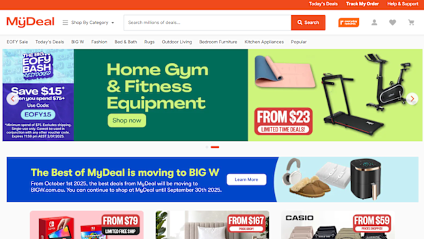 Woolworths Group will pay $100 million to shut down the online marketplace MyDeal to reduce its losses and focus on more profitable parts of the business. 