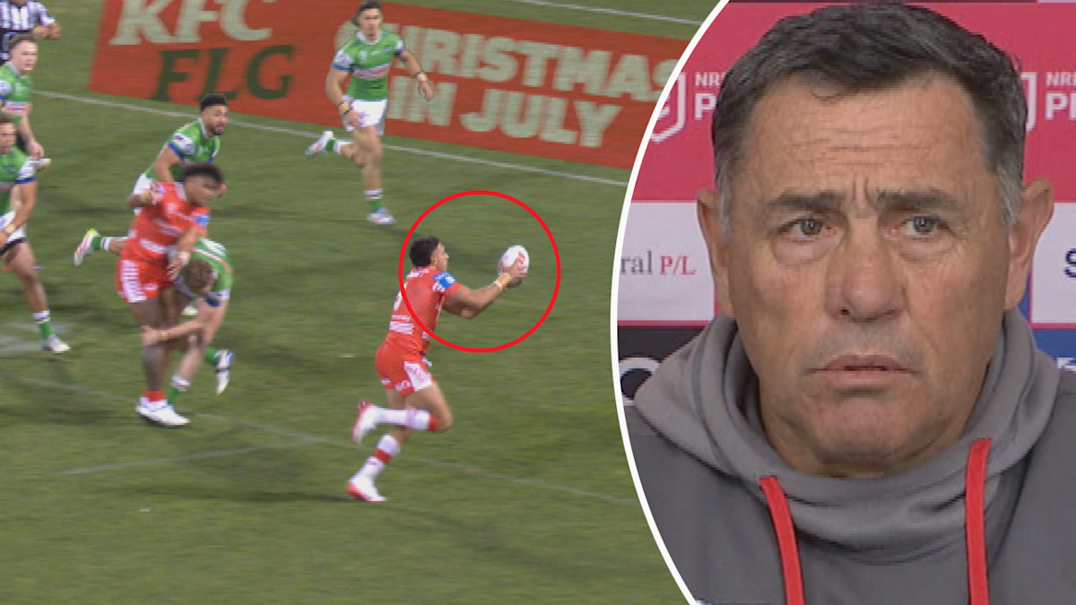 NRL news 2025: Canberra Raiders defeat St George Illawarra Dragons ...