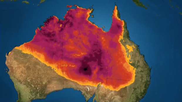 Scorching winter temperatures