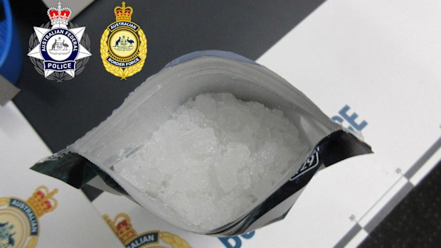 A 26-year old man from Hungary has been jailed for trying to smuggled 9kg of methamphetamine worth more than $8m into Australia hidden inside blueberry powder packaging.