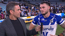 Bronson Xerri speaks to Brad Fittler.