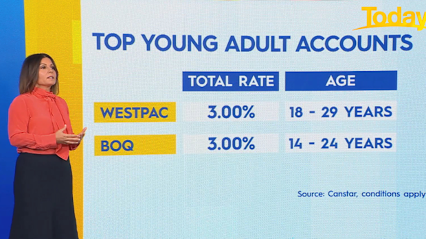 The top young adult accounts in Australia.