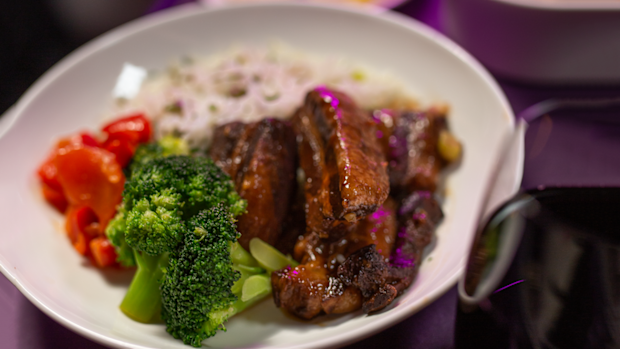 virgin australia unveils new onboard business class and economy menu
