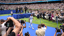 Real Madrid's new signing Kylian Mbappe is unveiled at Estadio Santiago Bernabeu.