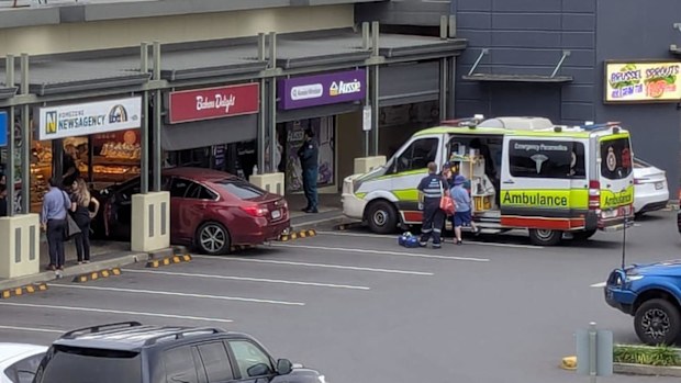 Emergency services were called Newmarket Road in Windsor about 8.10am today over reports of the crash. 