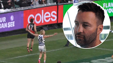 Jimmy Bartel says the decision to penalise Essendon's Jye Menzie was correct.