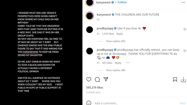 Khloé Kardashian begs Kanye West to 'stop tearing down' sister Kim Kardashian.