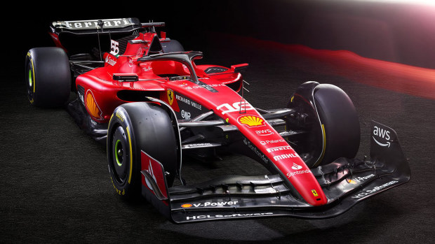 The new Ferrari F1 car for 2023.
