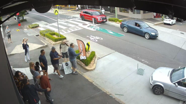 Leichhardt cafe crash