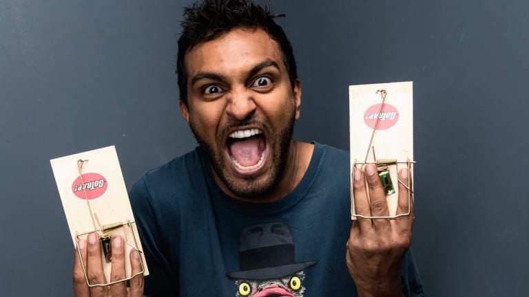 Nazeem Hussain: "I feel like I have to be smiling so I don ...