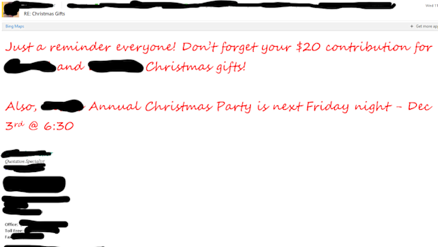 Reddit, Christmas, office gifts