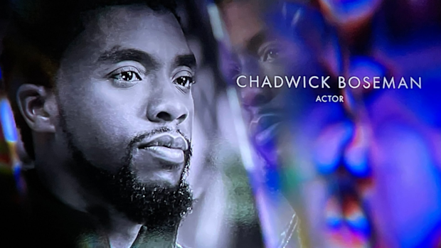 Chadwick Boseman in Oscars In Memoriam