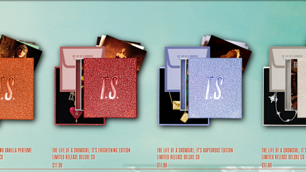 There are four deluxe limited-release CD editions of The Life of a Showgirl. 