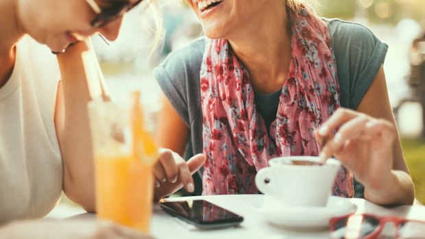 buying coffee food for a friend too often