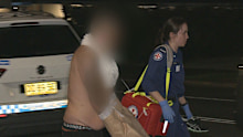 A man is under arrest after a home invasion on Marsden Street, St Marys, Sydney.