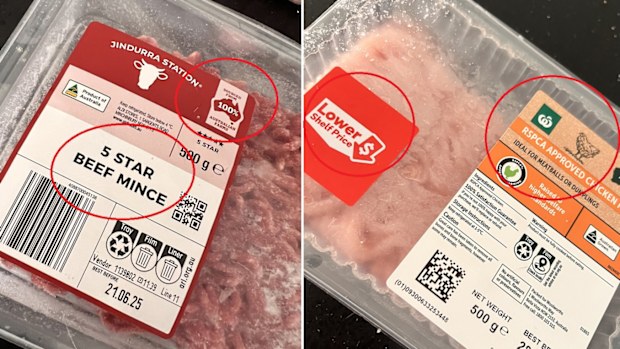 health and loyalty labels on packages