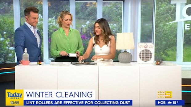 Chantel Mila winter cleaning