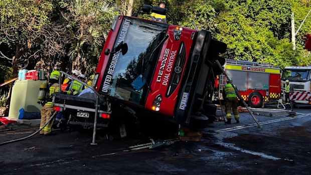 Bilgola truck crash