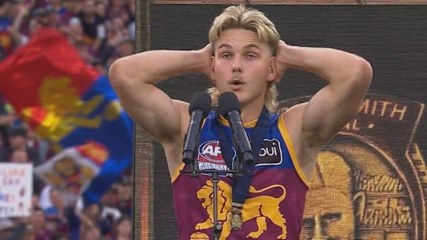 Will Ashcroft wins a second Norm Smith Medal.