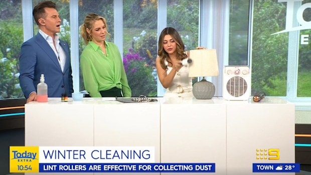 Chantel Mila winter cleaning