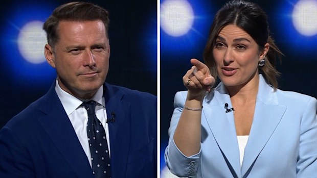 Karl Stefanovic, Sarah Abo, The Floor