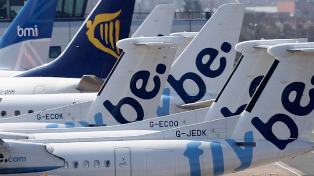 The Flybe plane's descent during the scare was described in the safety report as being so steep "crew reported being visual with the ground".