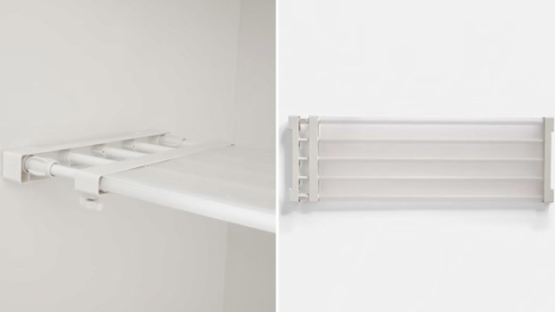 Adjustable Shelf from Kmart, storage hacks