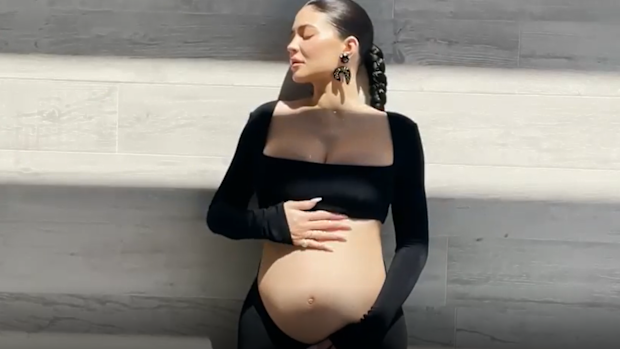 Kylie Jenner confirms pregnancy in video