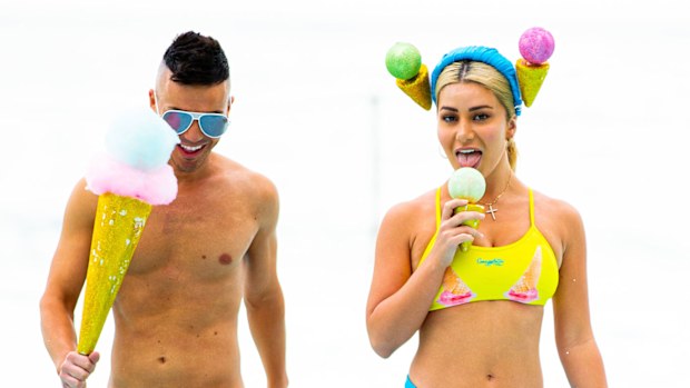 Celebrity Apprentice 2021 Swimwear Looks Budgy Smugglers Anthony Callea Martha Kalifatidis