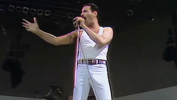 Live Aid: When Rock 'N' Roll Took on the World Queen Freddie Mercury on Nine