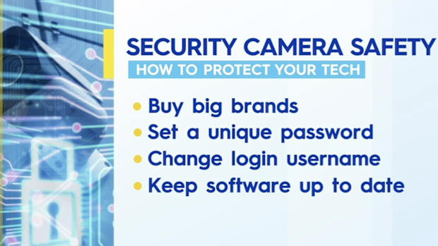 Long shared his tips on how to  secure the tech.
