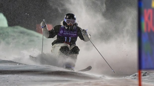 Zakara Anthony en acción en las pistas de Finlandia. 