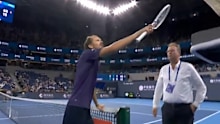 Daniil Medvedev was accused of not trying at the China Open.