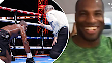 Dubois was dropped twice in the fifth round after the party.