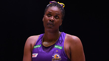 Romelda Aiken-George of the Queensland Firebirds.