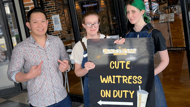 The Black Pearl Cafe has taken to Facebook to defend their sign that was dubbed 'sexist.'