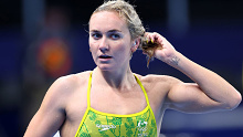 Australian swimming superstar Ariarne Titmus.