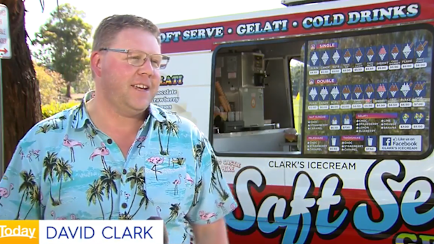 David Clark, owner of 'Clark's Ice-cream' speaks on the success of his ice-cream van during the Coronavirus lockdown.