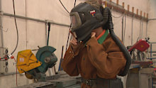 Exposure to UV radiation during welding can also cause eye melanoma according to the Cancer Council.