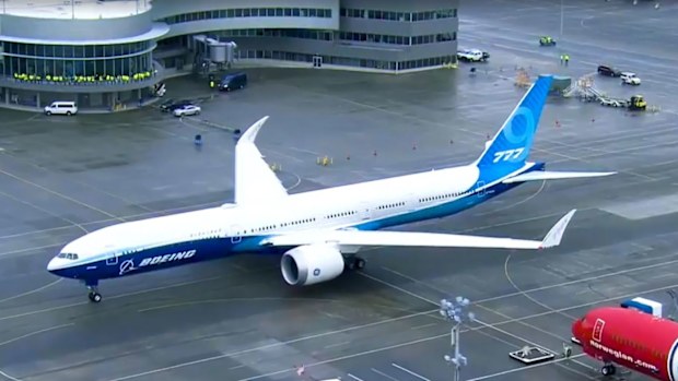 Boeing 777X aircraft