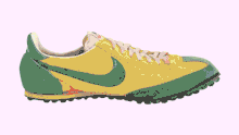 Running shoes through the years.