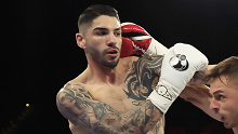 SYDNEY, AUSTRALIA - NOVEMBER 23: Danilo Creati throws a punch in the middleweight fight against  Michael Zerafa during the Paul Gallen and Justin Hodges fight night at the Aware Super Theatre on November 23, 2022 in Sydney, Australia. (Photo by Mark Evans/Getty Images)