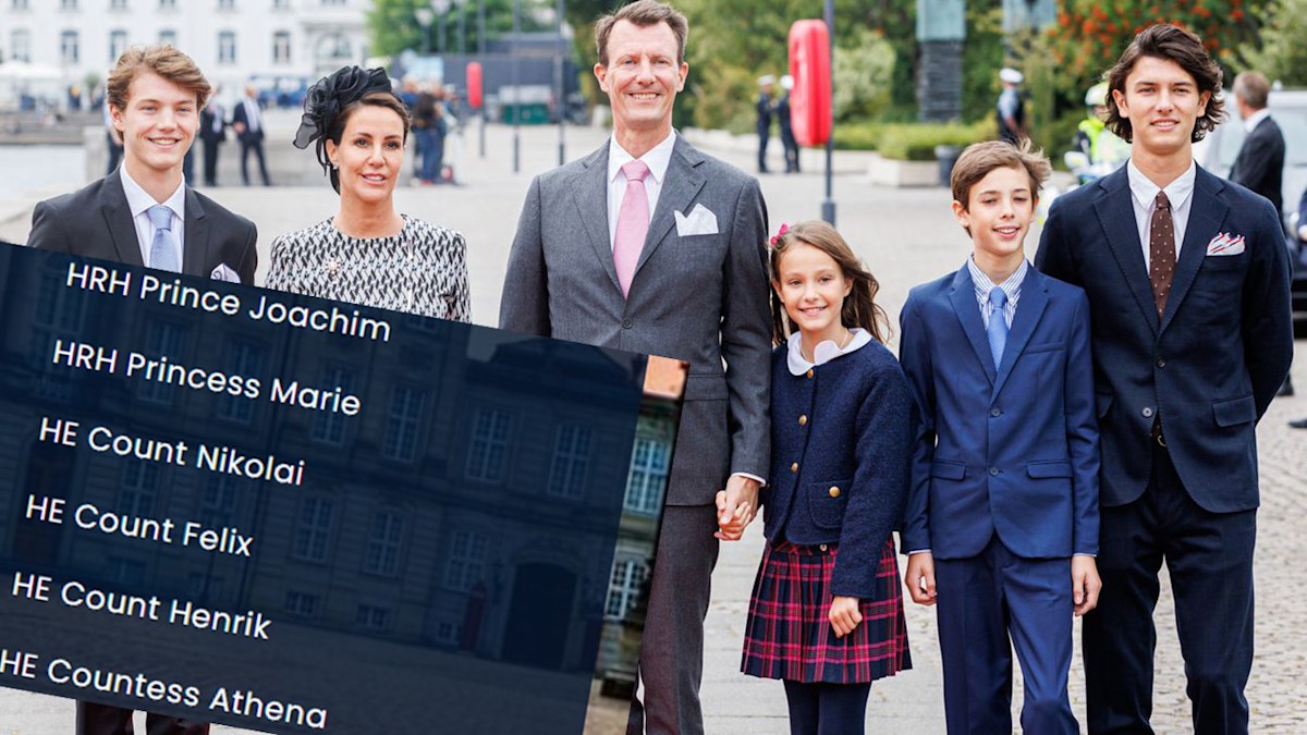 Denmark's royal website updated as removal of Queen's grandchildren's titles comes into effect