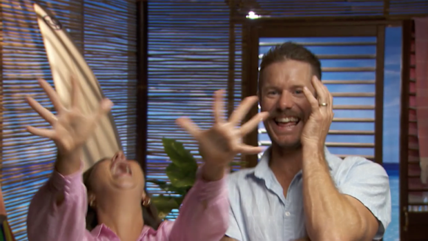 Leah and Ash on The Block 2023: Charming Street Episode 1
