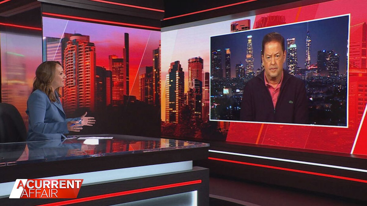 A Current Affair: Entertainment reporter Sam Rubin reveals Hollywood's ...