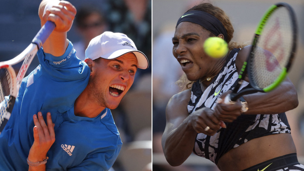 Serena Williams, Dominic Thiem French Open video 'Bad personality