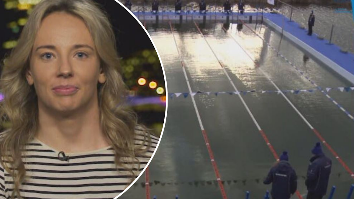 Aussie ice swimmer tries her luck at world championships | Nine.com.au