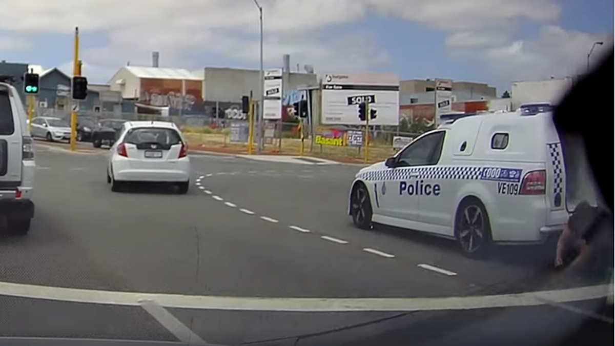 Western Australia news: man falls out of police van in Perth | Nine.com.au