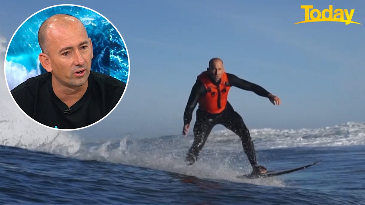 Matt Formston: Blind surfer defies odds tackling 15 metre big waves ...