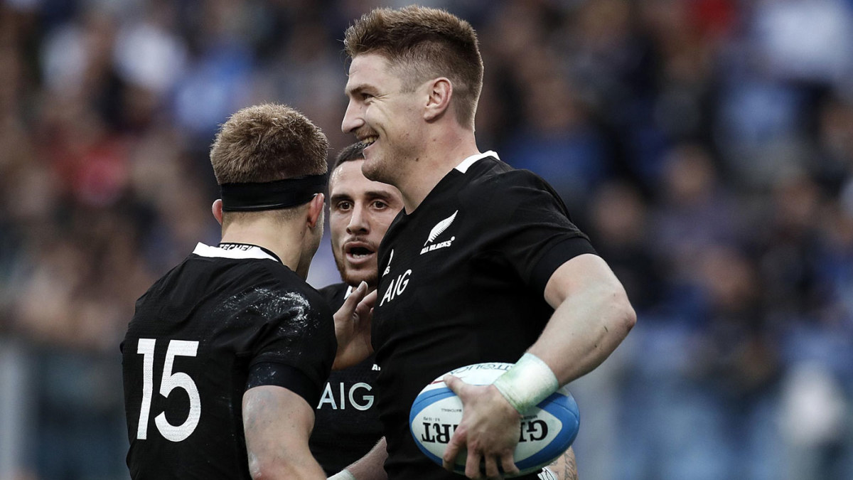 All Blacks vs Italy score 10 tries, four to Jordie Barrett, in Rome rout